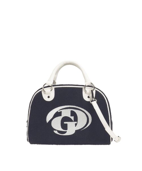 GYDA ハンドバッグ GDシシュウバイカラーパイルBAG : ZOZOTOWN