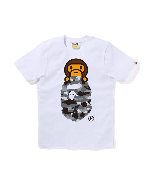 A BATHING APE（アベイシングエイプ） tシャツ 半袖 1ST CAMO MILO ON
