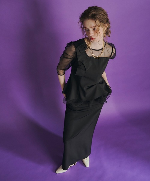 スーツ・フォーマル・ドレス et.UNiVER separated pants combination et.UNiVER パンツドレス separated pants combination