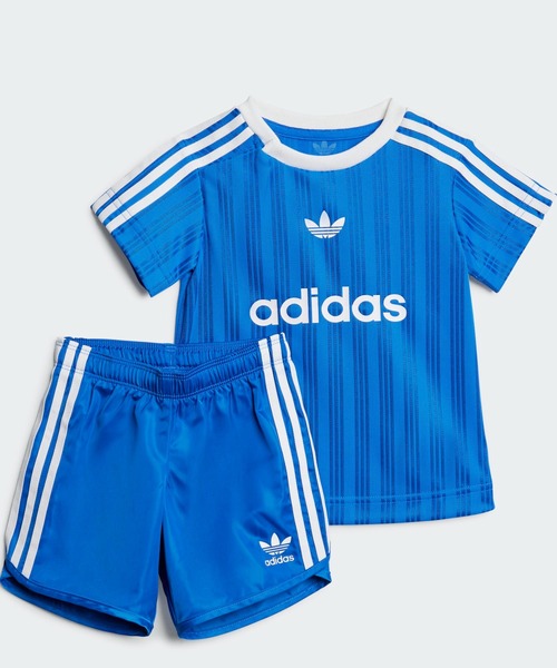 アディダス adidas オリジナルス サッカーTシャツ 3枚セット XO adidas tシャツ サッカー 半袖Tシャツセット / アディダス