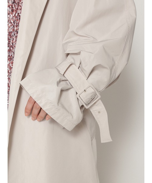 「emmi」 トレンチコート 0 ライトベージュ レディース_画像5