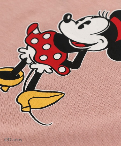 Disney（ディズニー） tシャツ 「ディズニー」ミニーマウス/肩フリルT 