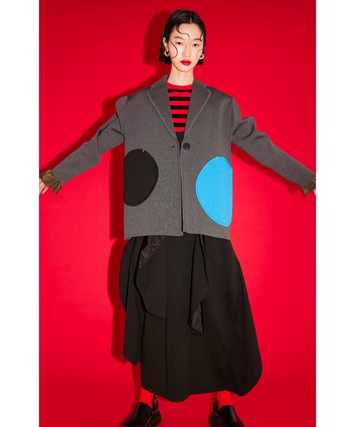 ジャケット・アウター OMMO/BIG SHOULDER BALLOON JK OMMO/BIG SHOULDER BALLOON JK