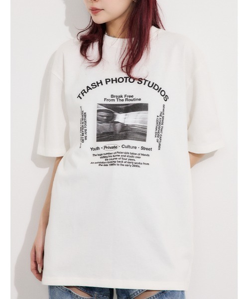 SLY tシャツ PHOTO LOGO 2SIZE T/SH フォト ロゴ 2サイズ T