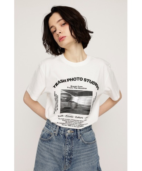 新品　ジプソフィア　ロゴTシャツ　白 Tシャツ(ホワイト) – Shizuka Kudo official goods store