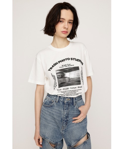 SLY tシャツ PHOTO LOGO 2SIZE T/SH フォト ロゴ 2サイズ T