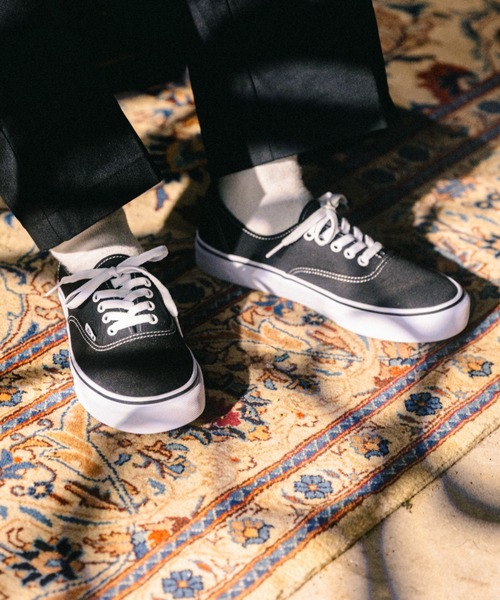 靴 Vans Authentic \"Black/White\" (V44CF BS) Vans Authentic 