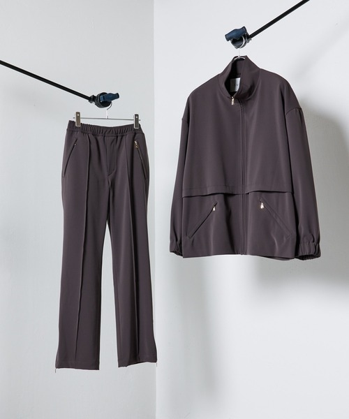 CULLNI 「CULLNI」 ジップアップブルゾン 1 チャコールグレー