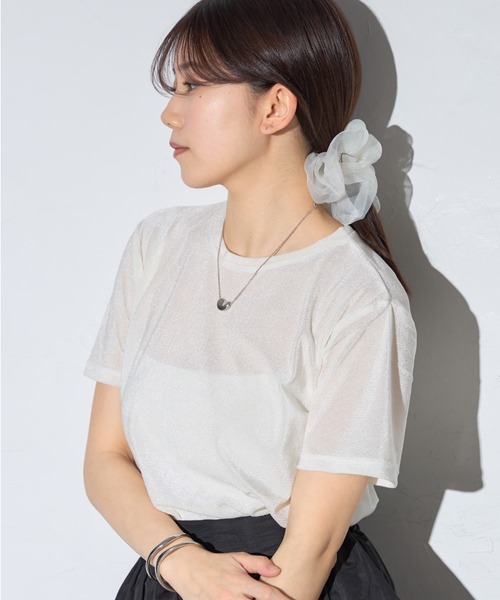 シアーベロアTシャツ tシャツ シアーベロア半袖Tシャツ レディース : ZOZOTOWN Yahoo