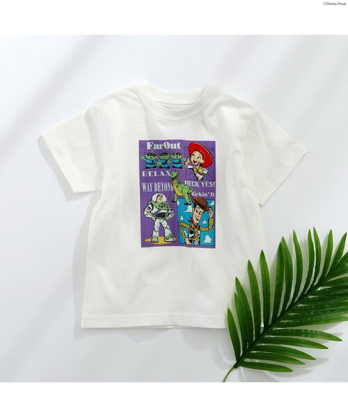 ヴィンテージ 古着　キッズ トイ・ストーリー Tシャツ 赤 Disney tシャツ 「ディズニーキャラクター」「トイ・ストーリー
