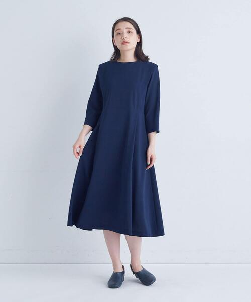今季　アデュートリステス　ワンピース　綿 ポリエステル 綿ポリエステルワンピース｜BIGI online store - ビギ オンラインストア