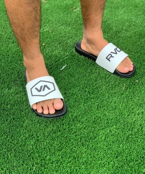 RVCA サンダル メンズ SHOWER SLIDE ファッションサンダル