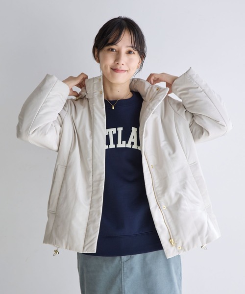 「GLOBAL WORK」 スウェットカットソー MEDIUM スミクロ レディース_画像4