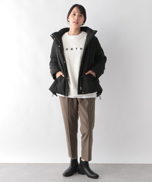 「GLOBAL WORK」 スウェットカットソー MEDIUM スミクロ レディース_画像9