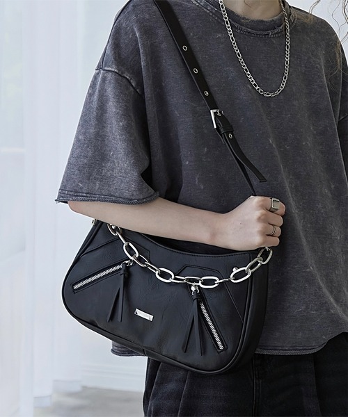 ショルダーバッグ・ポシェット Fallett Half Moonback Ivory FA2401BG23IV ○Fallett○ Graffiti Tide Bag Ivory FA2401BG08TC (Fallett