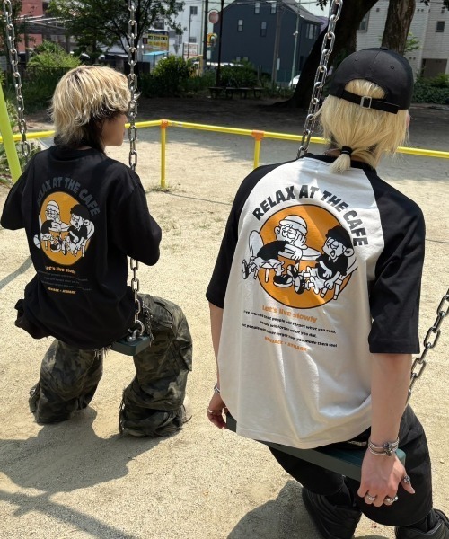 ATMARK tシャツ 「2サイズ展開 / UNISEX 」NEWJACK×ATMARK