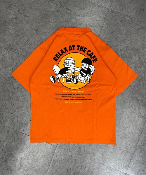 ATMARK tシャツ 「2サイズ展開 / UNISEX 」NEWJACK×ATMARK 