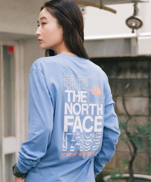 日本未入荷◆THE NORTH FACE ロゴバックロングTシャツ 長袖 楽天市場】ノースフェイス ロンT メンズ 長袖 長袖Tシャツ T