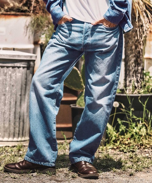 WONDER WALL MOTEL ジーンズ mp13762- DENIM 5POCKET PANTS デニム