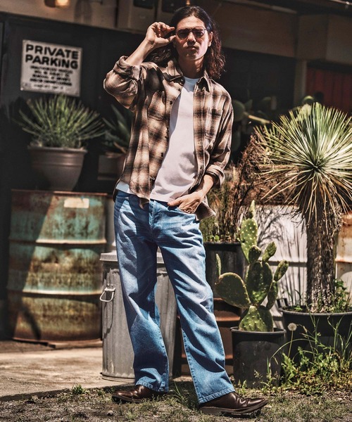 WONDER WALL MOTEL ジーンズ mp13762- DENIM 5POCKET PANTS デニム