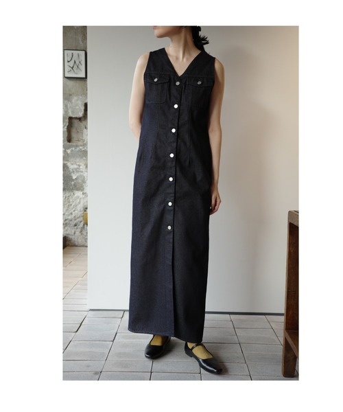 CLANE ワンピース LADY DENIM N/S ONEPIECE : ZOZOTOWN Yahoo!店
