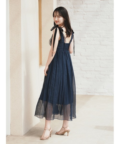 SNIDEL ワンピース シアーシフォンワッシャーワンピース