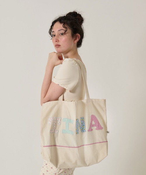 バッグ tani TINA:JOJUN デイバック リュック キャンバス パッチワーク