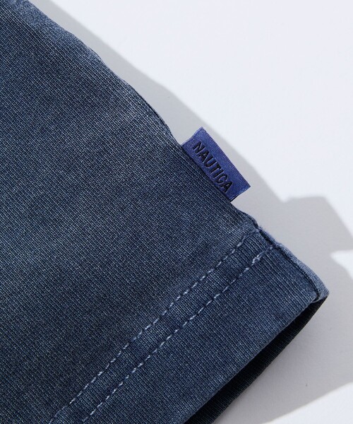 「NAUTICA」 半袖Tシャツ MEDIUM ベージュ メンズ