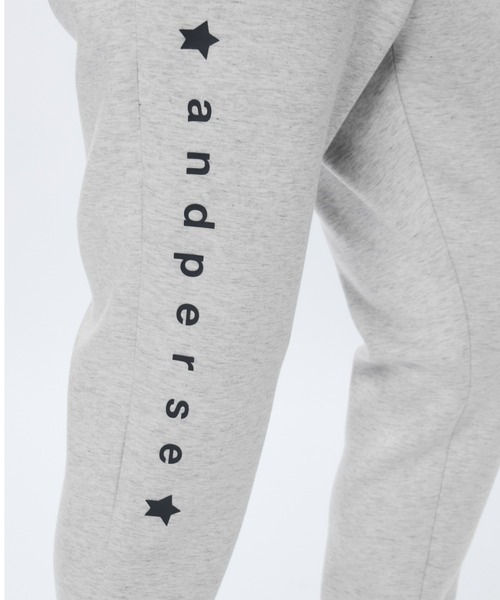 and per se（アンパスィ） パンツ ショットスムーザースウェット