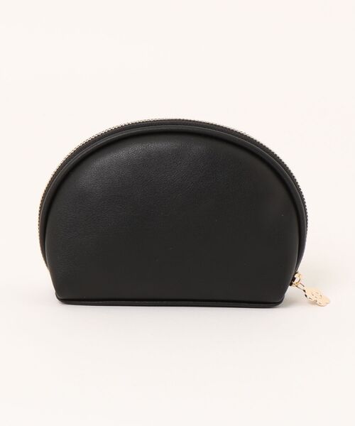 すぐ届く MARY QUANT* クリアデイジーピンクロゴ ラウンドポーチ MARY QUANT ポーチ マリークワント mary quant クリアデイジー