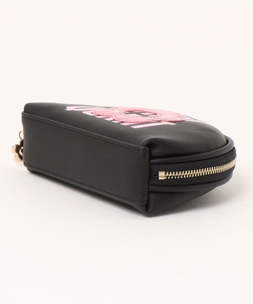 すぐ届く MARY QUANT* クリアデイジーピンクロゴ ラウンドポーチ MARY QUANT ポーチ マリークワント mary quant クリアデイジー