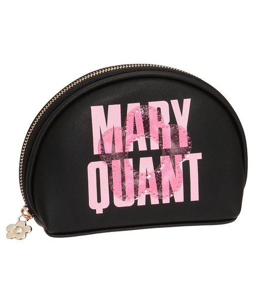 すぐ届く MARY QUANT* ピンクエポデイジー ラウンドポーチ MARY QUANT ポーチ マリークワント mary quant クリアデイジー