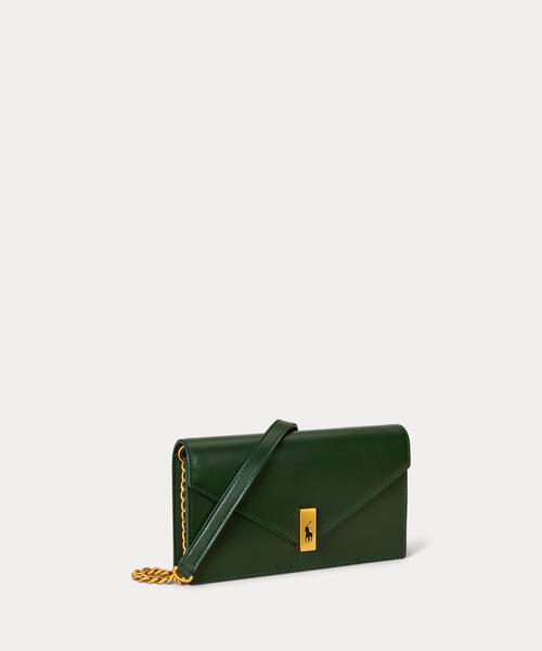POLO RALPH LAUREN ショルダーバッグ バッグ Polo ID レザー