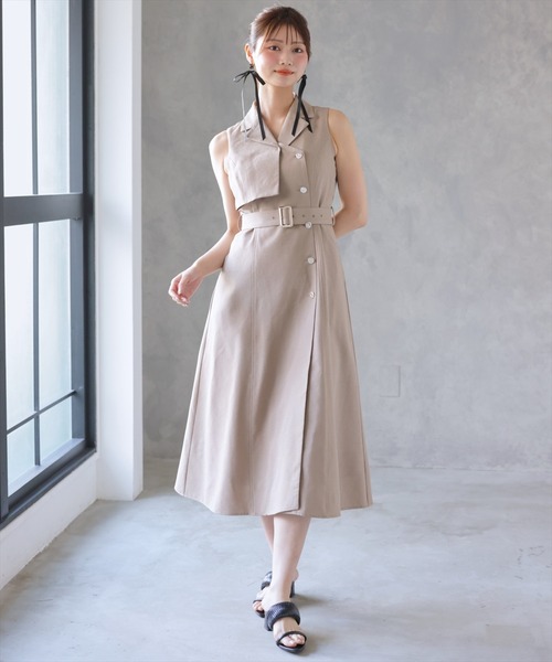 aceandrare SIZA MODERN ジレワンピース SIZA MODERN ジレワンピース – ACEANDRARE