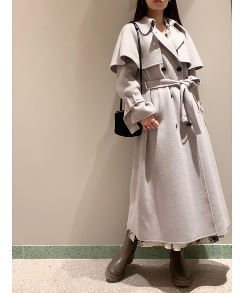 SNIDEL（スナイデル） コート 1 グレー レディース : ZOZOTOWN Yahoo