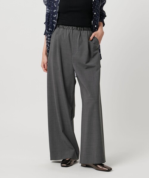 ＜MARW UNITED ARROWS＞サテン ギャザーパンツ MARW UNITED ARROWS（マルゥ ユナイテッドアローズ）の「＜MARW