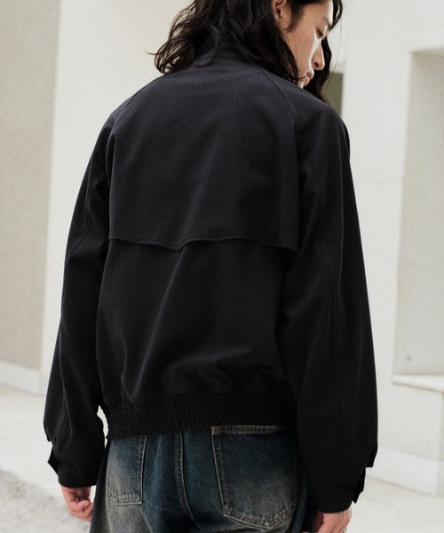 WYM LIDNM ブルゾン アウター PE PLAID HARRINGTON JACKET