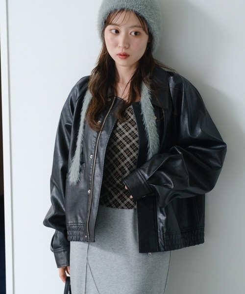 Kastane（カスタネ） ブルゾン アウター 「春まで使える！/2サイズ展開