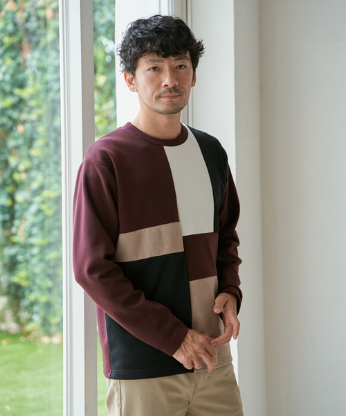 ikka（イッカ） トレーナー スウェット 「芸能人着用」ブロックス
