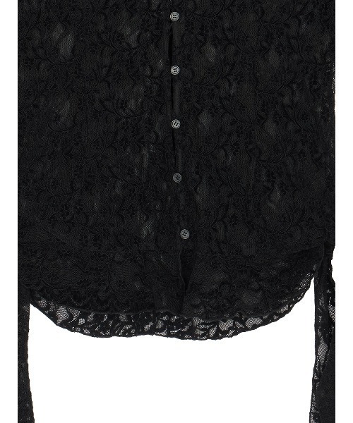 Ameri（アメリ） tシャツ UND 2WAY CUT LACE FRILL TOP レディース