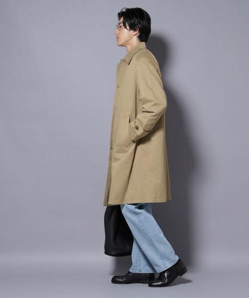 【美品】ナノユニバース ウール バルカラーコート千鳥柄 オーバーサイズ 6725211209-010_SUB.jpg?v=
