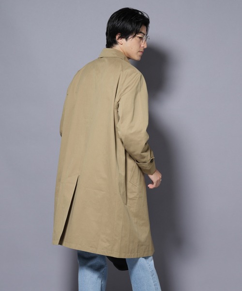 NANO universe（ナノ・ユニバース） ステンカラーコート コート 微起毛