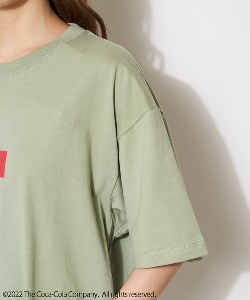 「SPIRALGIRL」 半袖Tシャツ FREE ベージュ レディース_画像4