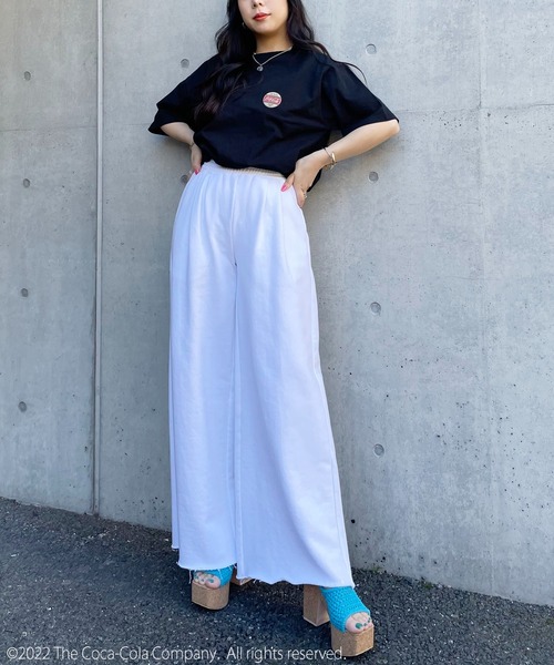 「SPIRALGIRL」 半袖Tシャツ FREE ベージュ レディース_画像8