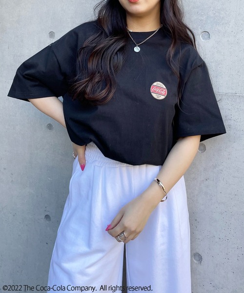 「SPIRALGIRL」 半袖Tシャツ FREE ベージュ レディース_画像9