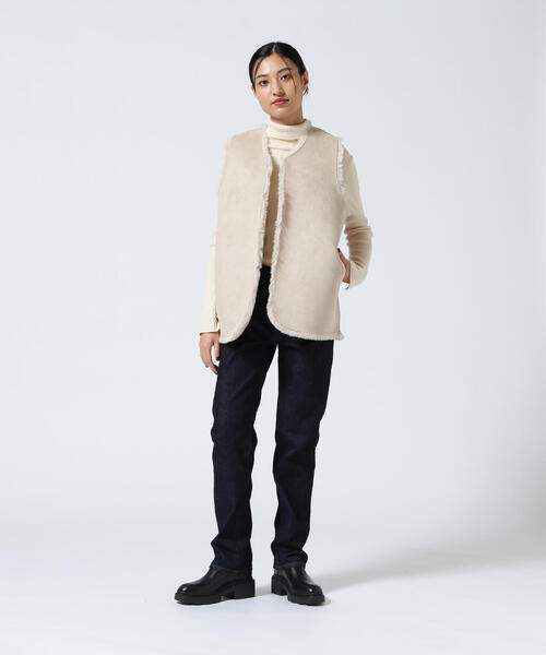 ！売り切りお値下げ！⭐︎新品未使用⭐︎RISLEY Vネックファーブルゾン 売り切りお値下げ！⭐︎新品未使用⭐︎RISLEY Vネックファーブルゾン