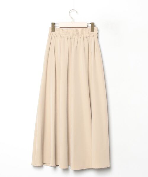 新品 ebure フレアスカート 36 定価63000円 ベージュ URBAN RESEARCH（アーバンリサーチ） フレアスカート FREE ベージュ