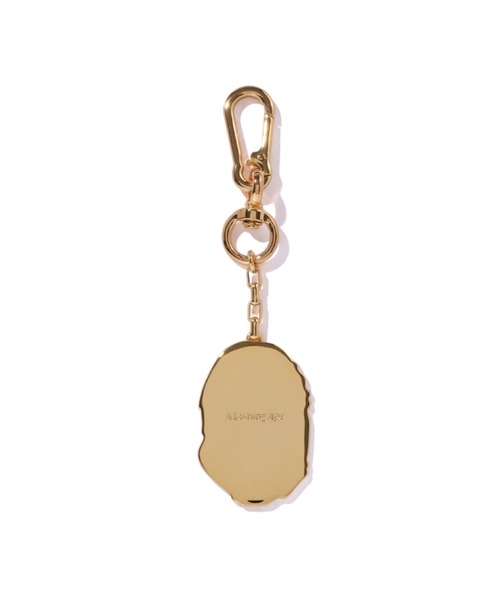 A BATHING APE（アベイシングエイプ） キーホルダー APE HEAD CHARM