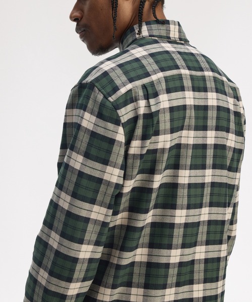 FRED PERRY（フレッドペリー） シャツ Brushed Twill Tartan Shirt