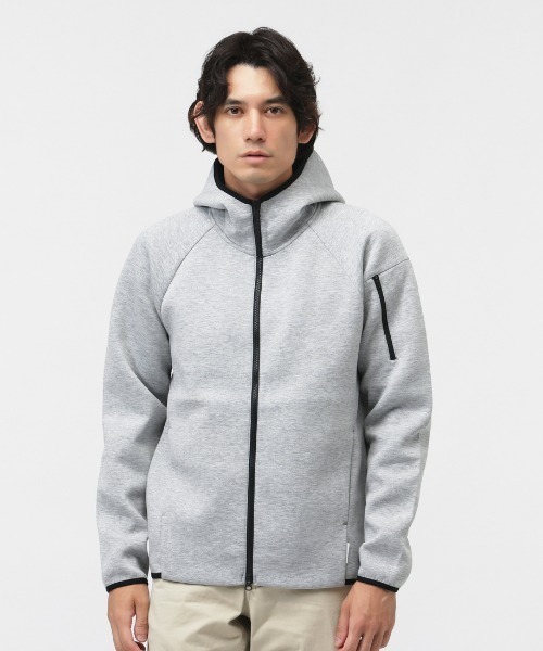 TIGORA（ティゴラ） パーカー テックスウェットジップパーカー メンズ
